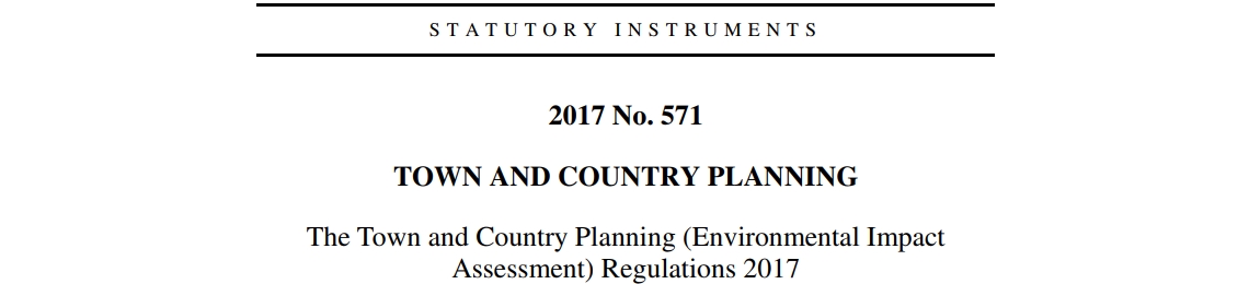 Town and Country Planning Regulations 2017 screenshot