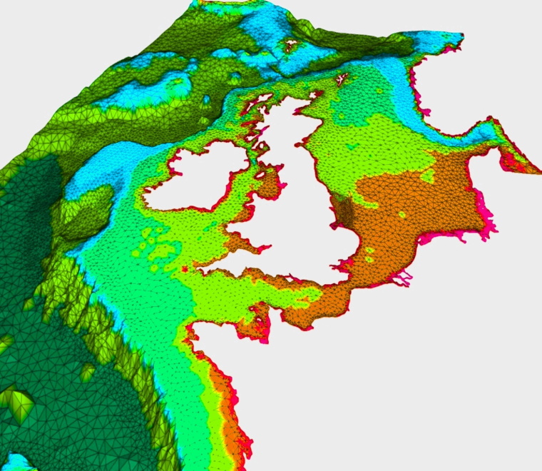 UK continental shelf model 