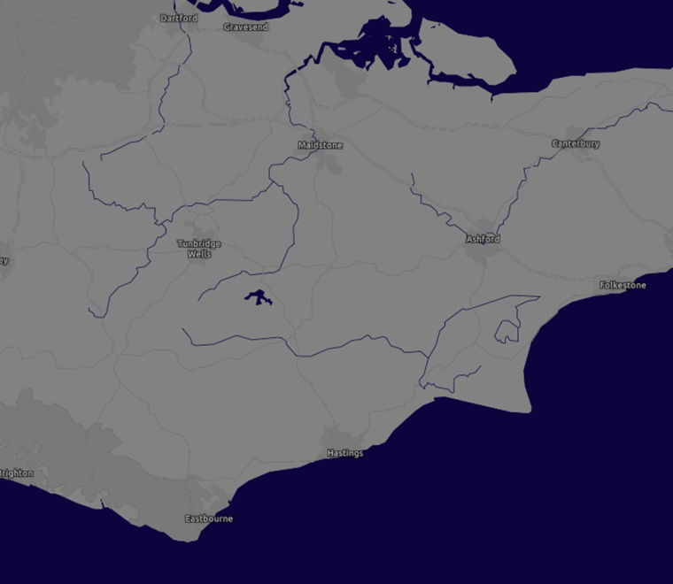 Kent map