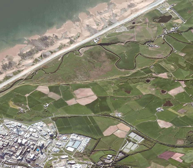 Moorside Power station aerial