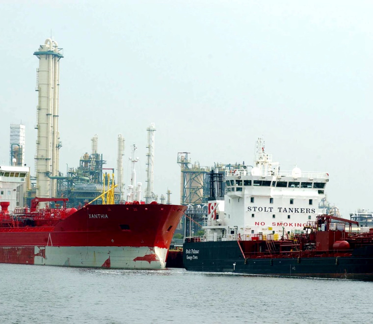 Xanthia Stolt Fulmar Port of Barry 