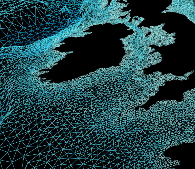 Metocean bathy mesh 