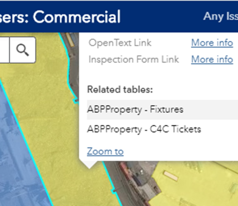ABP property data viewer