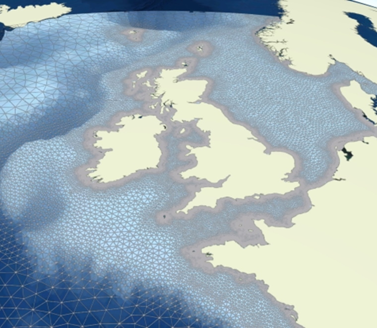 Tide and surge model 