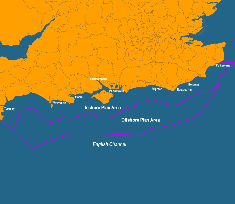 South coast MPAs map 