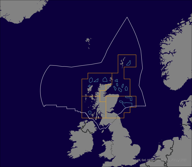 Scottish offshore wind regions 