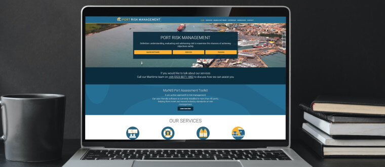 Port Risk Management ABPmer's maritime services microsite
