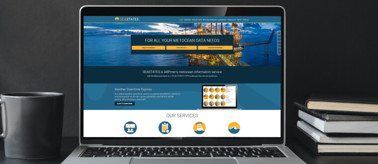 SEASTATES ABPmer's metocean information  microsite