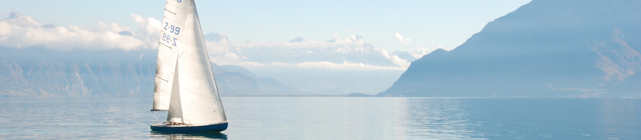 Sailboat on water
