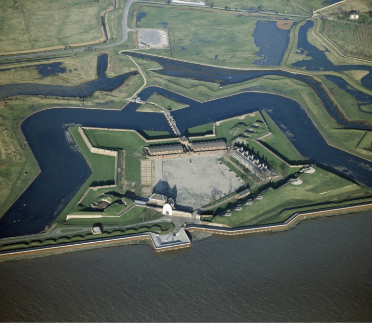 Tilbury Fort aerial