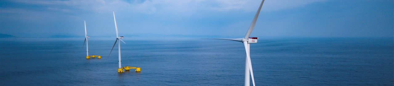 WindFloat Atlantic final hookup at Viana do Castelo, Northern Portugal.