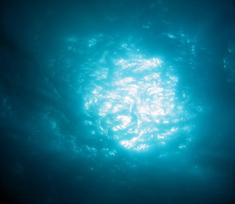 Ocean blue