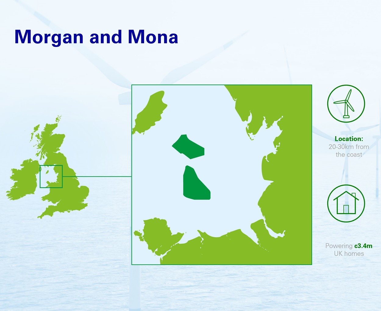Morgan and Mona locations